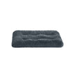 Dog Bed – Fluffy Fabric – Dark Grey – Machine Washable, Multipurpose 95 x 60 cm