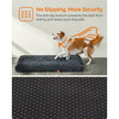 Dog Bed – Fluffy Mattress – Dark Grey – Machine Washable, Multipurpose, 110 x 73 cm