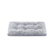 Dog Bed – Fluffy Fabric – Dark Grey Ombré – Machine Washable, Multipurpose