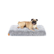 Dog Bed – Egg Crate Foam – Grey Ombré – Removable Washable Cover 80 x 50 x 8 cm