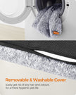 Dog Bed – Egg Crate Foam – Grey Ombré – Removable Washable Cover 80 x 50 x 8 cm