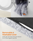 Dog Bed – Egg Crate Foam – Grey Ombré – Removable Washable Cover