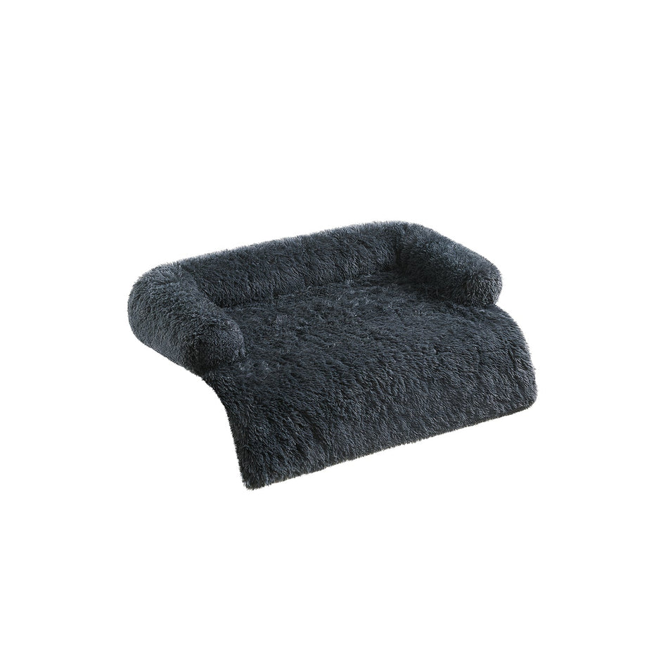 Dog Sofa Bed – Fabric – Dark Grey – XXL Size for Large Dogs