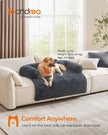 Dog Sofa Bed – Fabric – Dark Grey – XXL Size for Large Dogs
