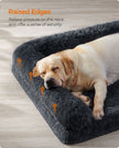 Dog Sofa Bed – Foam – Dark Grey – XXL for Large Dogs
