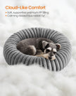 Large Dog Bed – Soft Padding – Dove Grey – Washable and Non-Slip