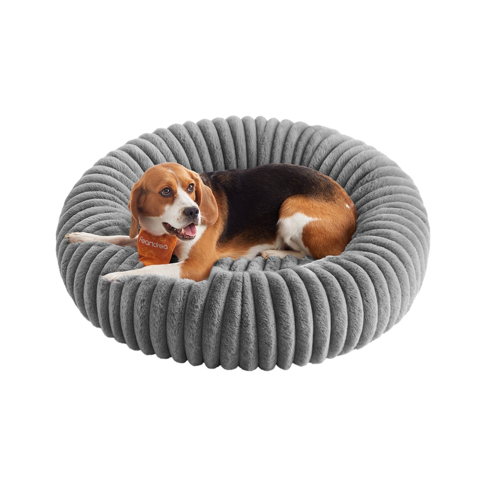 Large Dog Bed – Soft Padding – Dove Grey – Washable and Non-Slip