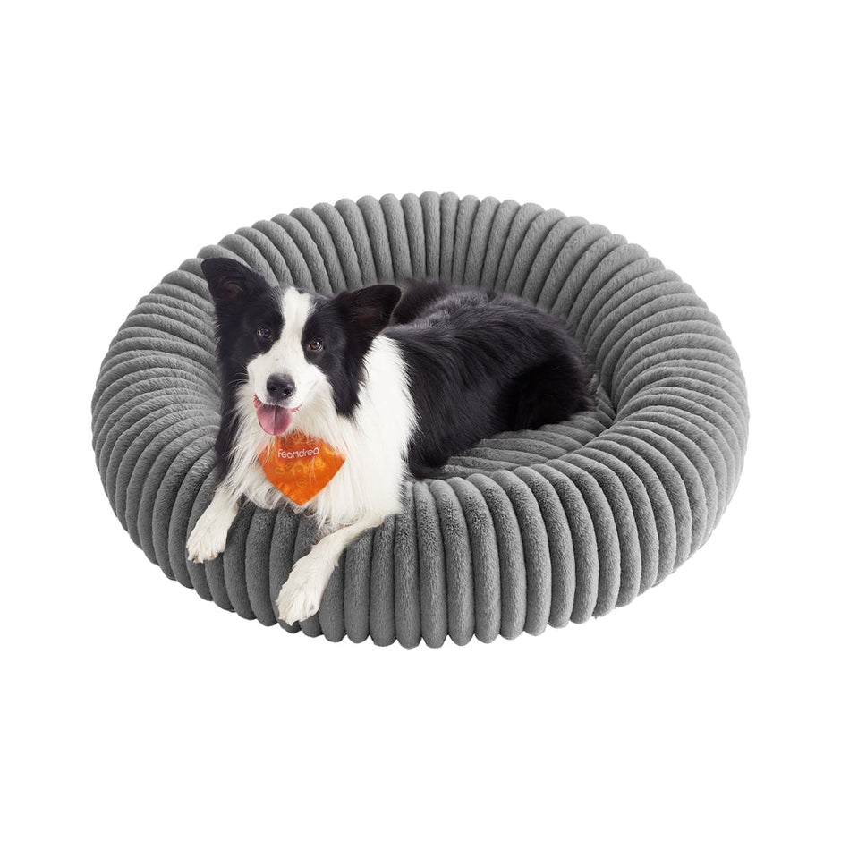 Extra Large Dog Bed – Soft Padding – Dove Grey – Washable and Non-Slip