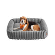 Large Dog Sofa Bed – Soft Padding – Dove Grey – Washable 91 x 68 x 18 cm