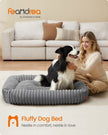 Large Dog Sofa Bed – Soft Padding – Dove Grey – Washable