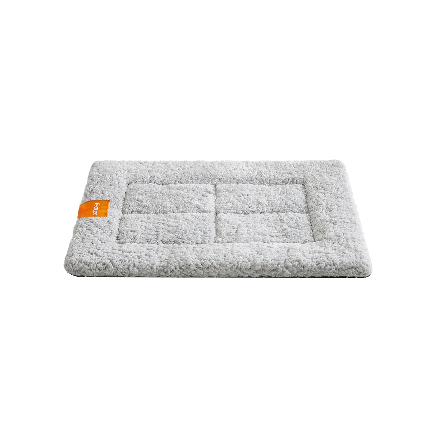Dog Cat Bed – Polyester – Dove Grey – Machine Washable, Non-Slip, 60 x 45 cm