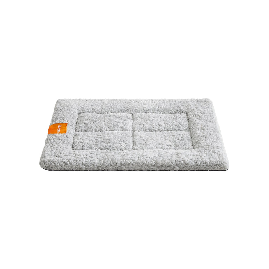 Dog Cat Bed – Polyester – Dove Grey – Machine Washable, Non-Slip, 60 x 45 cm