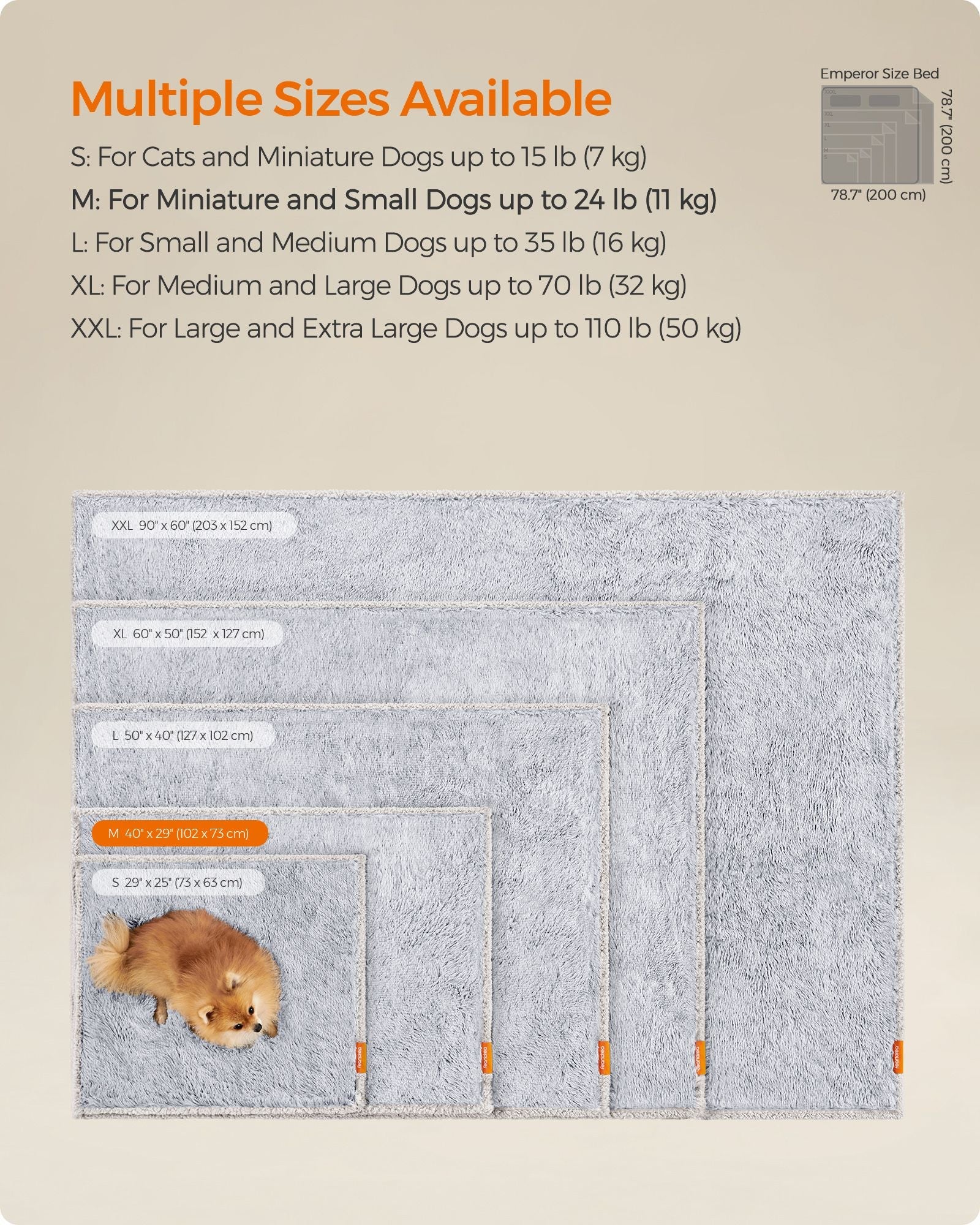 Waterproof Dog Blanket – Sherpa Fleece – Grey Ombré – Double Sided Reversible