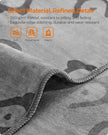Pack of 3 Flannel Pet Blankets – Flannel – Slate Grey – Washable, 73 x 63 cm