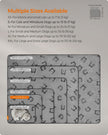 Pack of 3 Flannel Pet Blankets – Flannel – Slate Grey – Washable, 73 x 63 cm