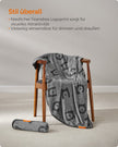 Flannel Pet Blanket Set – Flannel – Slate Grey – Washable, Large 203 x 152 cm (Pack of 3)