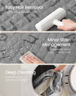 Dog Blanket – Waterproof – Dove Grey – Quilted Design, Non-Slip Bottom, Machine Washable
