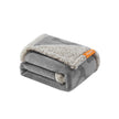 Dog Blanket – Sherpa Fleece – Grey – Waterproof and Reversible, Machine Washable, 101 x 73 cm