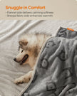 XXXL Waterproof Sherpa Fleece Dog Blanket – Sherpa Fleece – Grey – Reversible and Machine Washable