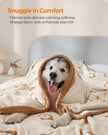 Dog Blanket – Sherpa Fleece – Beige – Waterproof and Reversible