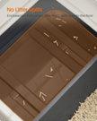 Large Cat Litter Tray – Plastic – Hidden Design – Slide-Out Tray with Scoop and Brush, Anti-Tracking and Anti-Leaking