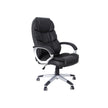 Executive Swivel Chair – PU Leather – Black – High Back with Tilt Function