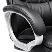 Executive Swivel Chair – PU Leather – Black – High Back with Tilt Function