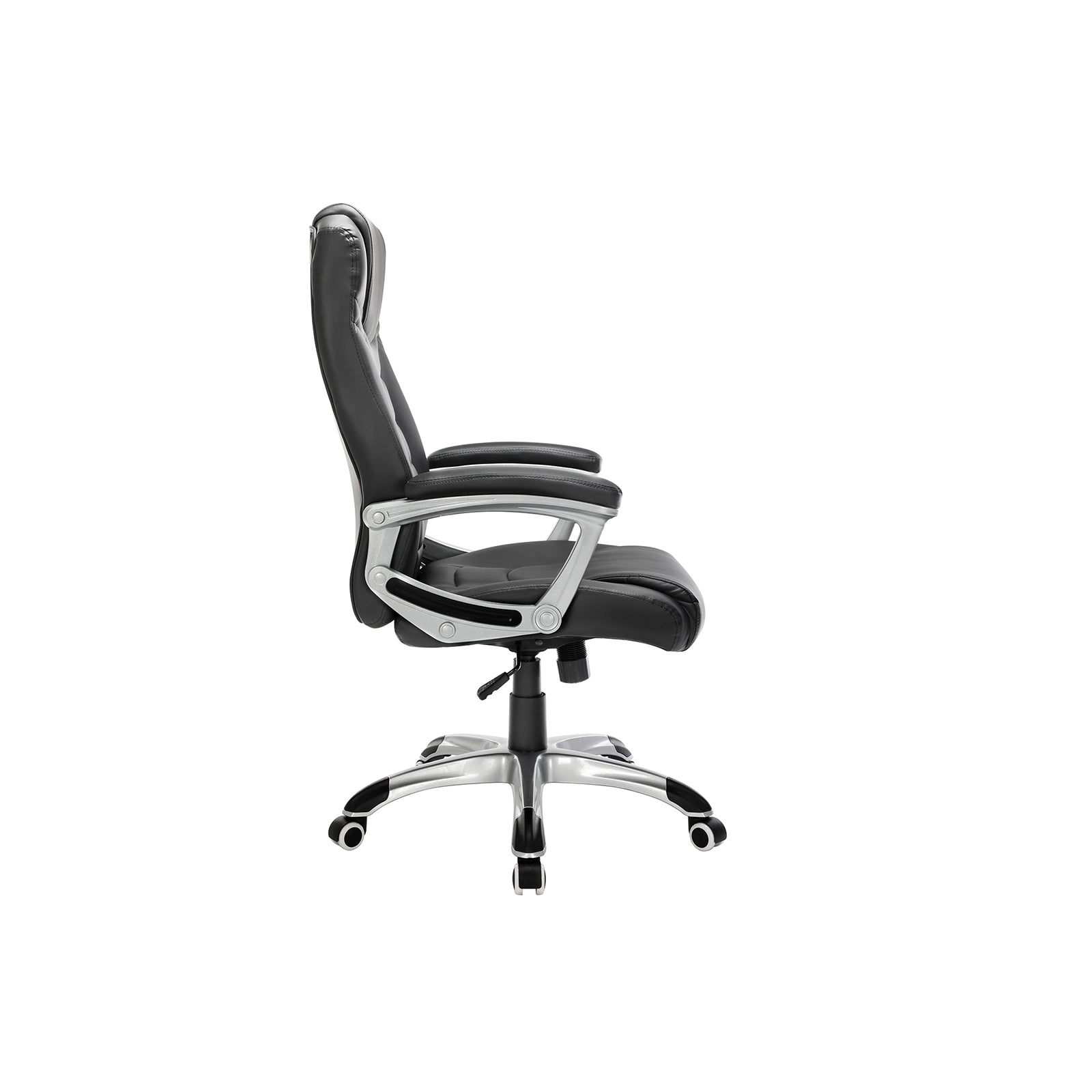 Ergonomic Office Chair – PU – Black – Height Adjustable, Durable and Stable
