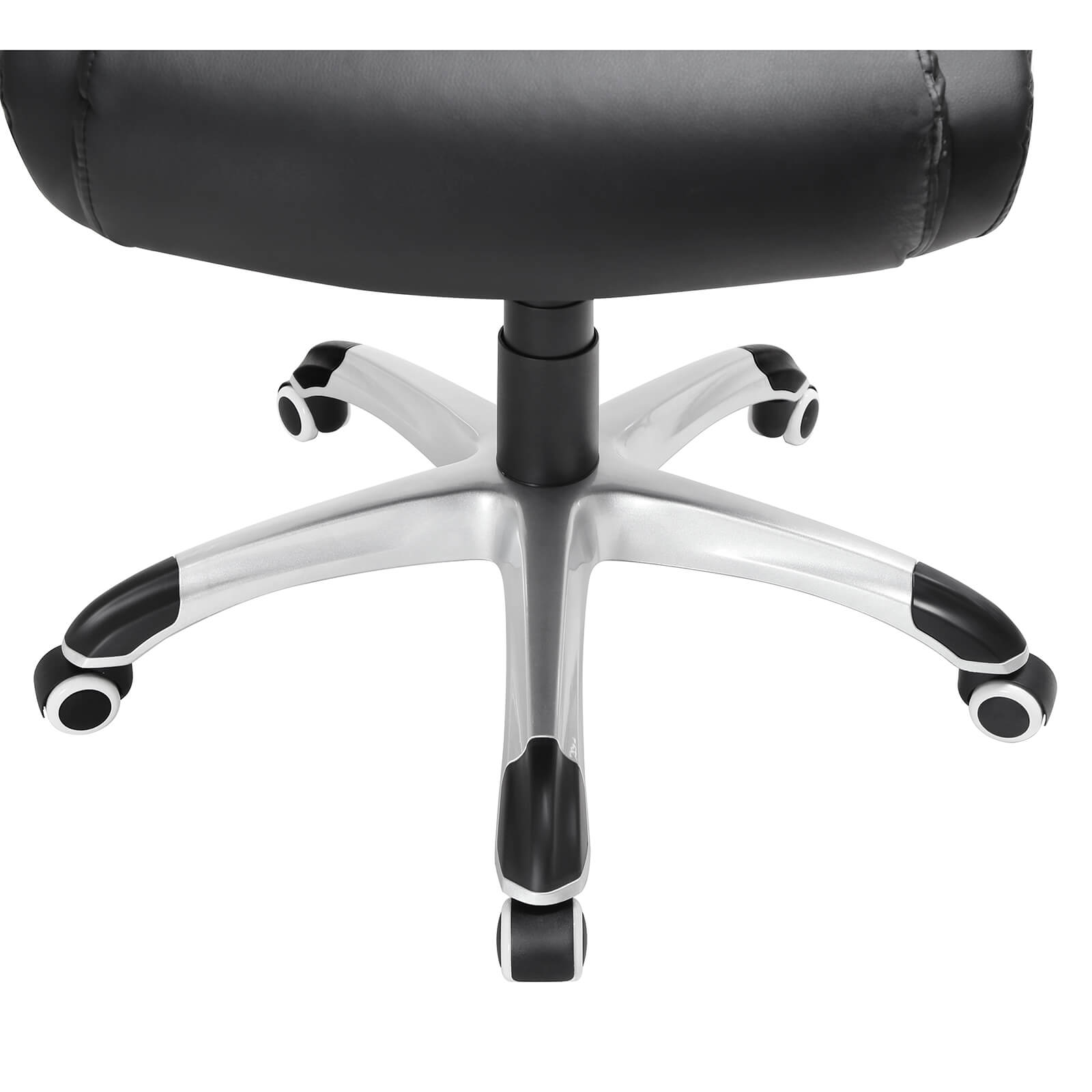 Ergonomic Office Chair – PU – Black – Height Adjustable, Durable and Stable