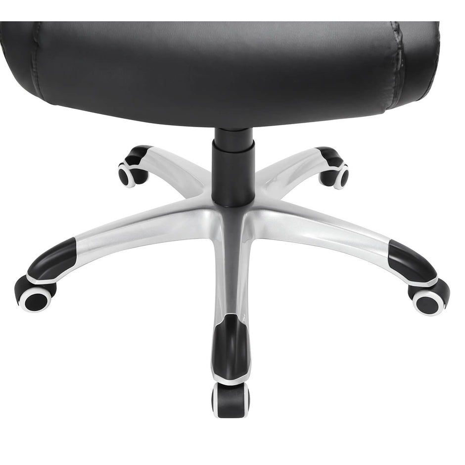 Ergonomic Office Chair – PU – Black – Height Adjustable, Durable and Stable