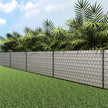 PVC Privacy Screen – Opaque – Green – UV Resistant Garden Fence Cover with Mounting Clips
