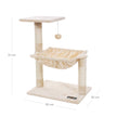 Cat Tree – Plush – Neutral Color – Stable with Soft Hammock