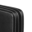 Portable Watch Travel Case – Fabric – Black – Zippered for 8 Watches