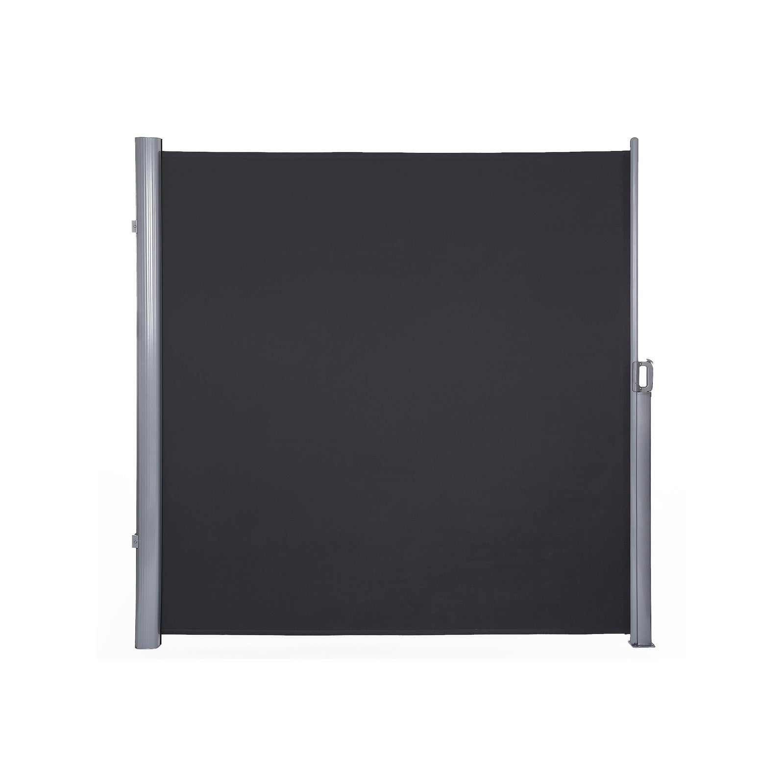 Retractable Side Awning – Fabric – Anthracite – Outdoor Privacy Protection 180 x 300 cm