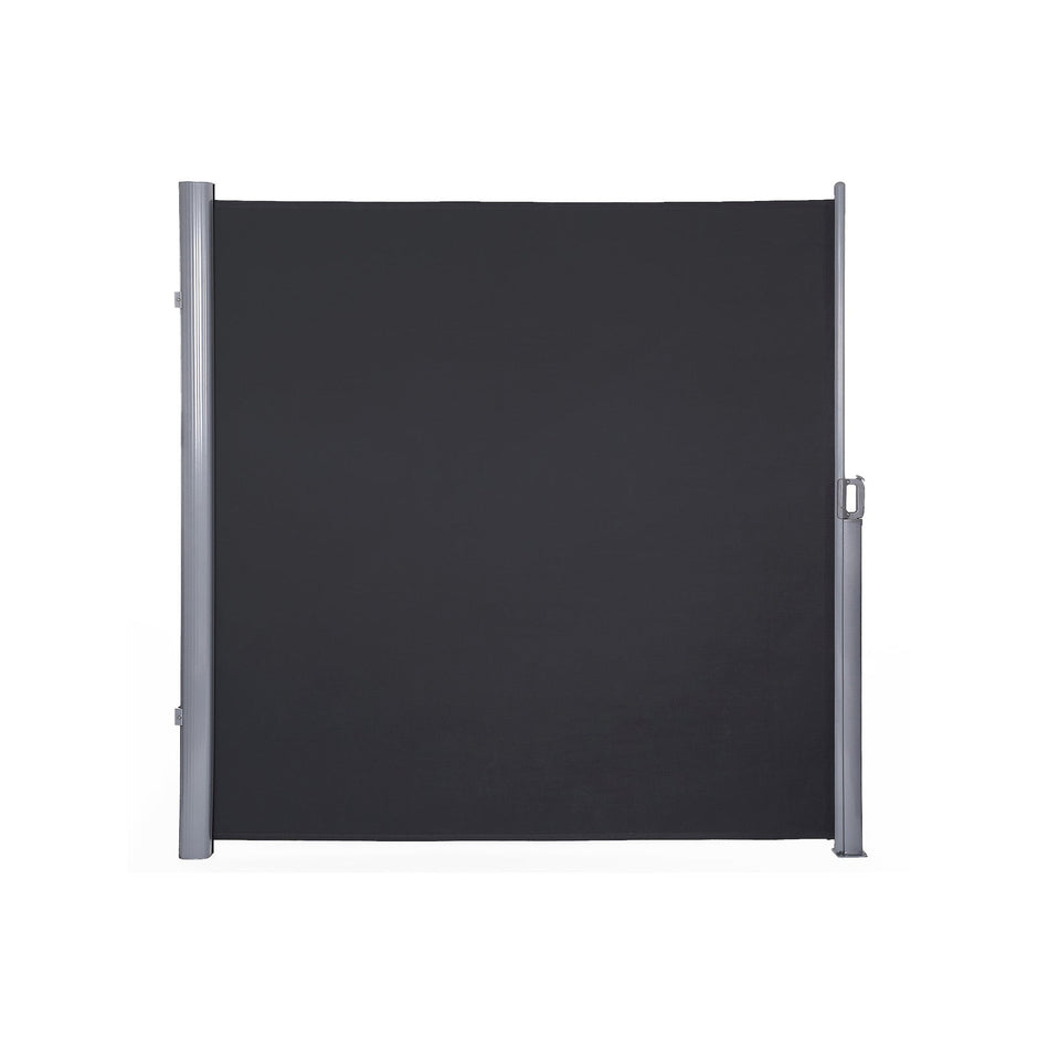 Retractable Side Awning – Fabric – Anthracite – Outdoor Privacy Protection 180 x 300 cm