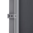 Retractable Side Awning – Fabric – Anthracite – Outdoor Privacy Protection 180 x 300 cm