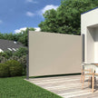 Vertical Awning – Waterproof Fabric – Beige – Privacy Protection for Outdoor Spaces