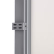 Side Awning – Aluminium – Smoke Grey – 180 x 350 cm Privacy Screen and Sun Shade