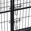 Puppy Playpen – Heavy Duty Metal – Black – Expandable 4-Panel Design