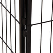 Heavy Duty Playpen – Metal – Black – 8 Panels, 80 x 80 cm