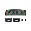 Push Up Board – Plastic – Black – Multifunctional 14-in-1 Exercise Tool