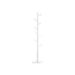 Cactus-Shaped Coat Rack – Metal – Cloud White – 8 Sturdy Hooks