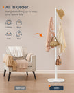 Cactus-Shaped Coat Rack – Metal – Cloud White – 8 Sturdy Hooks