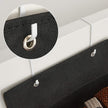 Over-the-Door Organizer – Fabric – Black – 4 Pocket Space-Saving Storage Solution