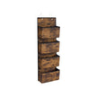 Over-Door Storage Organiser – Fabric – Black – 4 Pocket Design