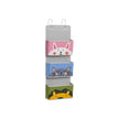 Over-the-Door Organizer – Fabric – Multicolor – Animal Theme with 3 Pockets and 2 Hooks