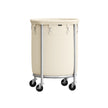 Laundry Trolley – Steel Frame – Gray – 110L Capacity with Removable Bag and Wheels