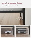 Double Bed Frame – Metal – Matte Black – Sturdy Support with Easy Assembly