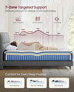 Hybrid Mattress - 90L - Pocket Springs, Gel Memory Foam - Medium Firm, Motion Isolation