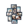 Photo Frame Collage – MDF – Navy Blue – 10-Window Gallery for 4x6 Photos
